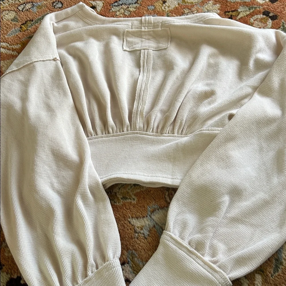 We The Free Cream Textured Top - Picture 4 of 4